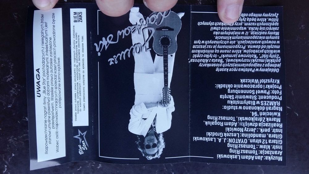 Kaseta magnetofonowa Janusz Laskowski- Nigdy nie byłem w Casablance