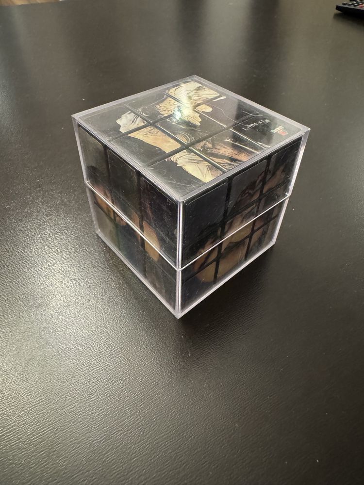 Kostka rubika Rubiks Louvre Francja Luwr kolekcjonerska