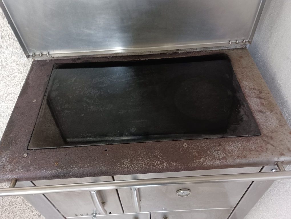 Fogão a Lenha em Aço Inox
