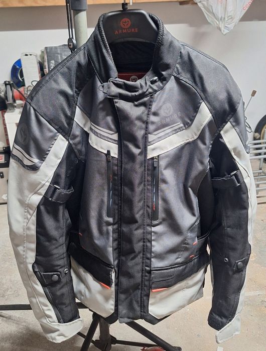 Casaco Motard Armure MACK V2 VENTED BLACK
