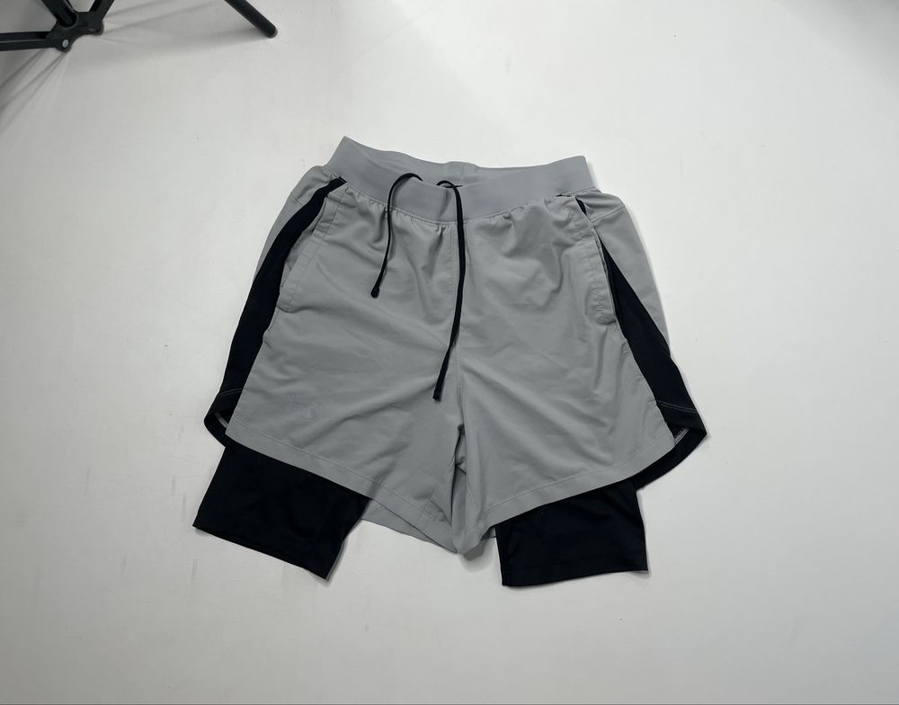 Спортивні шорти Under Armour з лосинами спортивные шорты gym shar