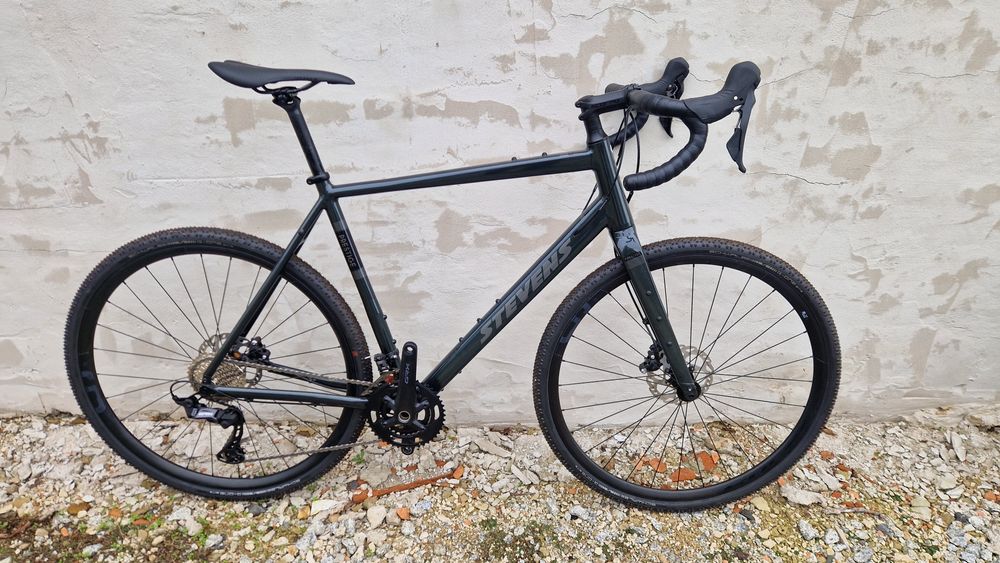 Nowy gravel Stevens prestige 2x12 Shimano GRX r58 sztywne osie