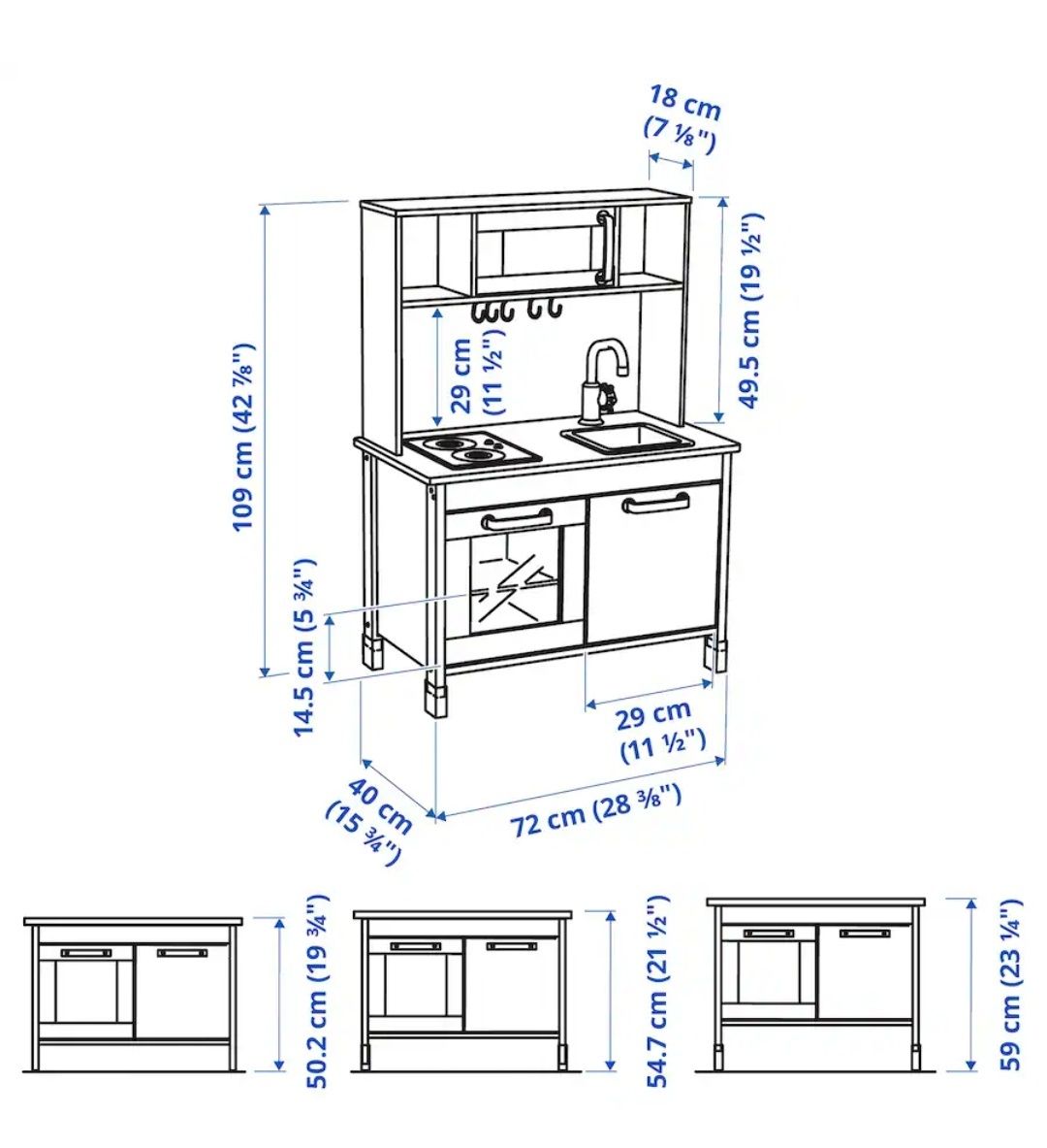 Cozinha de brincar IKEA