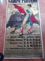 3 posters Campo pequeno e 1- Joaquim J. correia Quim zé- originais