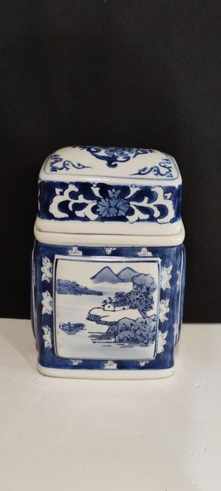 Caixa de chá em Porcelana da China