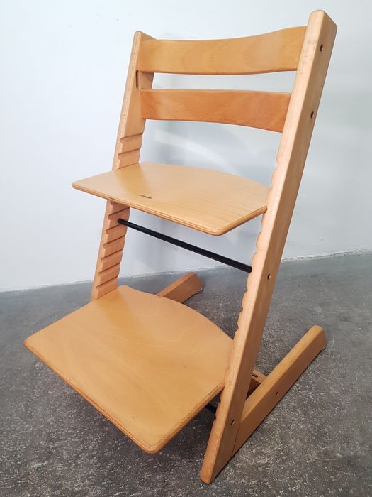 Krzesełko Stokke Tripp Trapp - NOWY MODEL - Natural - komp. Baby Set
