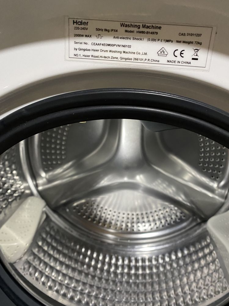 Пральна машина стиральная машинка Haier HW80-B14979