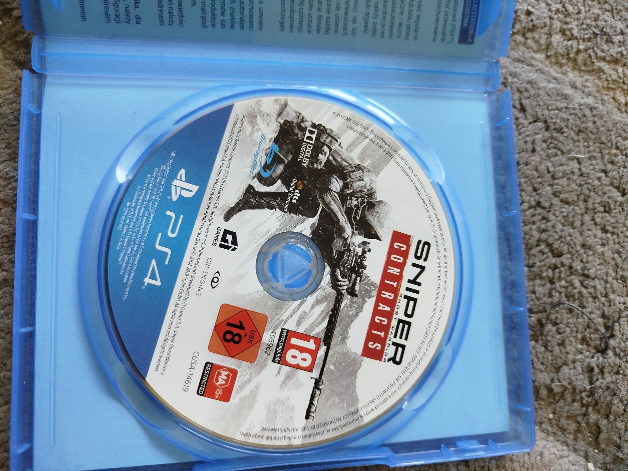 Sniper contracts  Ps4 

Sprawna. 

Płyta w oryginalnym