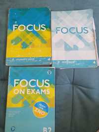 Focus 4. Students Book и Work book.  Focus on exam.