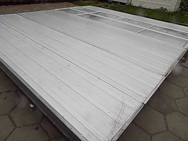 Brama garażowa segmentowa panelowa 404x424cm