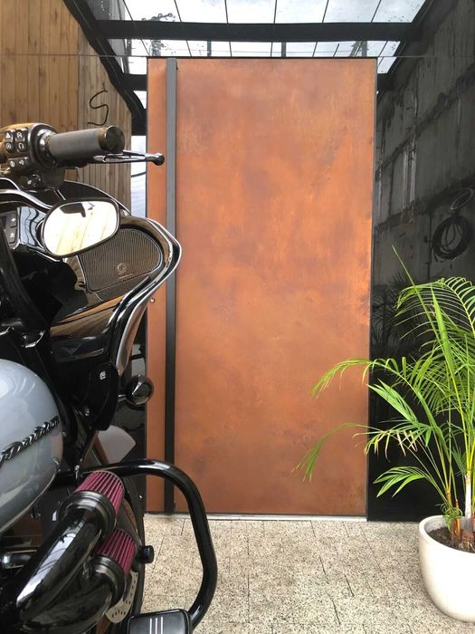 Drzwi z Rdzą Schuco