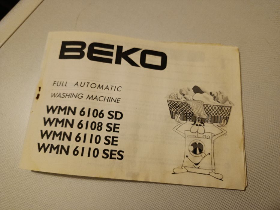 Пральна машина BEKO WMN 6108 SE