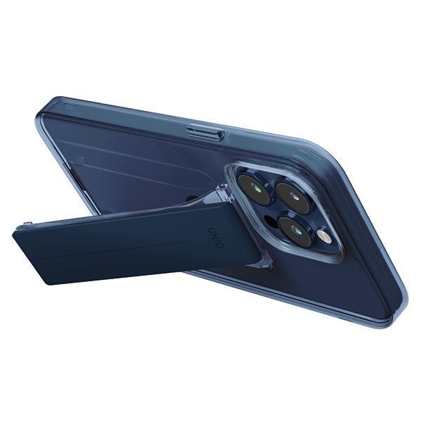 Etui Uniq Heldro Mount z Uchwytem Iphone 15 Pro Max 6.7" - Niebieski