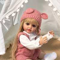 Кукла Реборн 55 см, блондинка, очень красивая, NPK