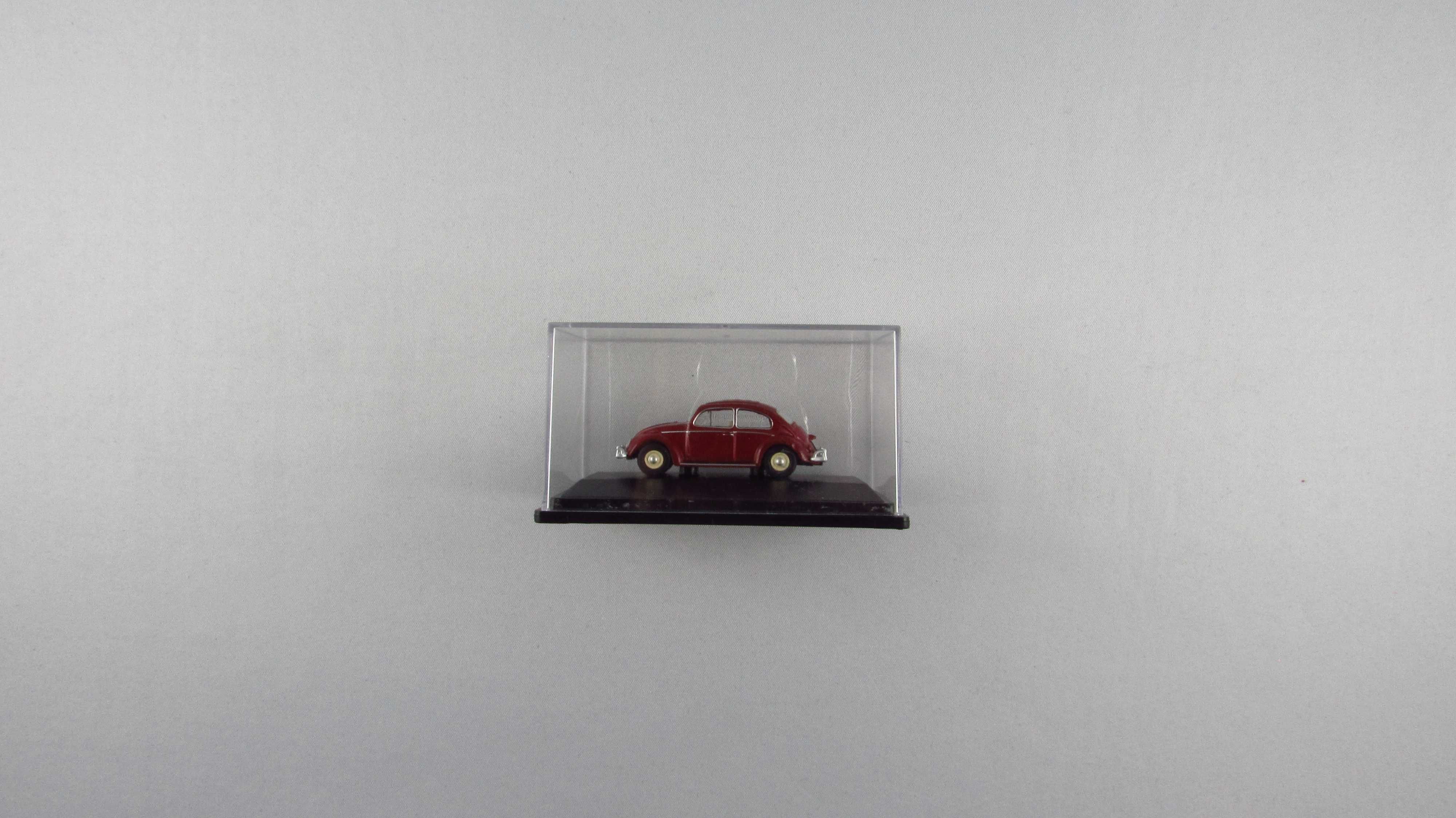 OXFORD DIECAST - Ruby Red VW Beetle Garbus Model Samochód 1:43