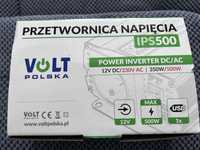 Інвертор 12V-220V 500W Volt polska IPS500