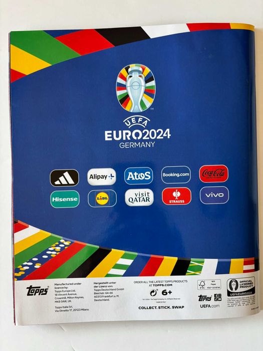 Album Caderneta completa Euro Germany 2024