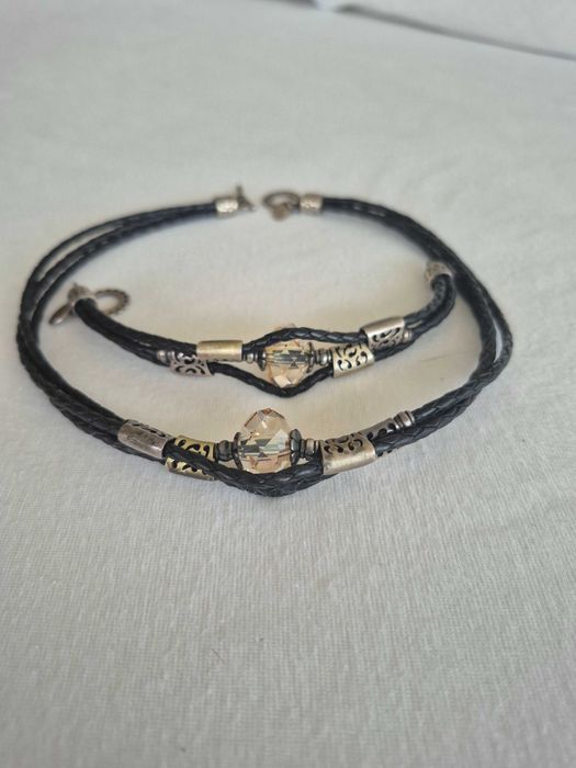 Piękny naszyjnik i bransoleta APART z kryształem SVAROWSKI