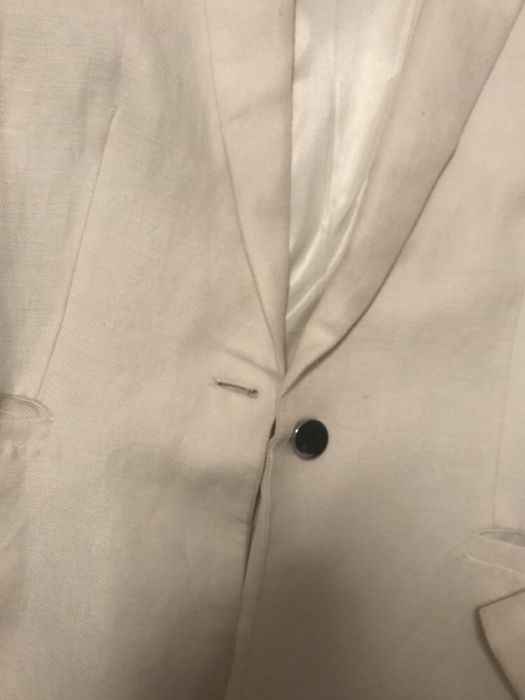 Casaco branco Mango