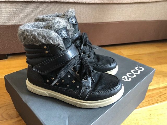 Термо хайтопы Ecco caden gore-tex, размер 28. Цену снизила!
