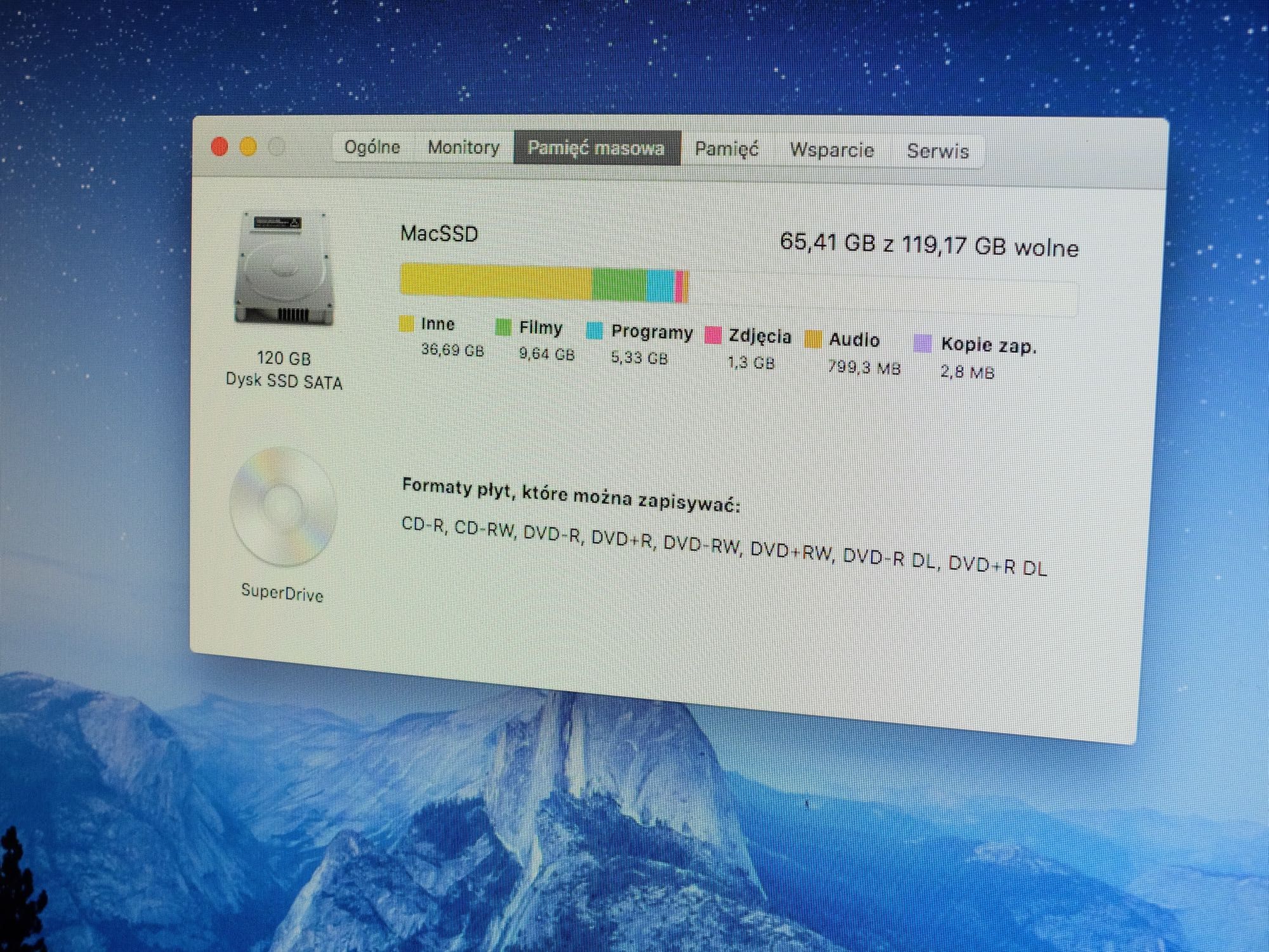 iMac 20" 2,26 GHz Intel Core Duo 2009 rok