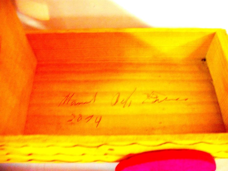 Camionete antiga  - ORIGINAL -Assinada pelo Sr. Manuel Encrenca