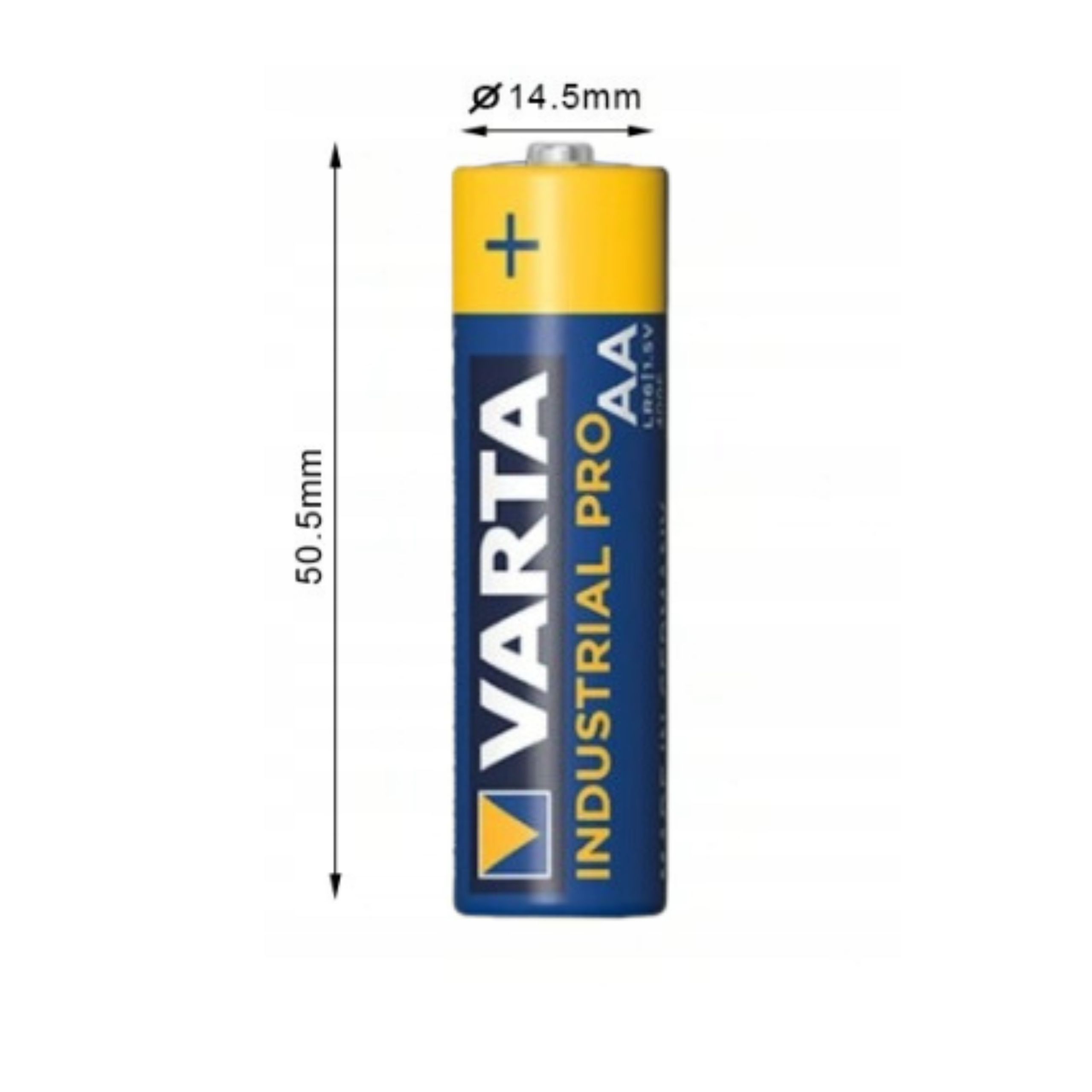 Zestaw Bateria Alkaliczna Varta Aa  Industrial Lr06 R6 1.5V 24Szt