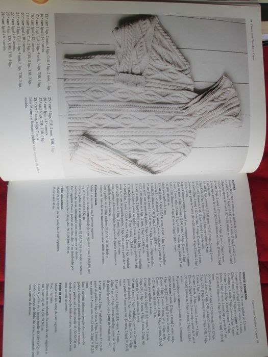 Tricô em Algodão, de Debbie Bliss