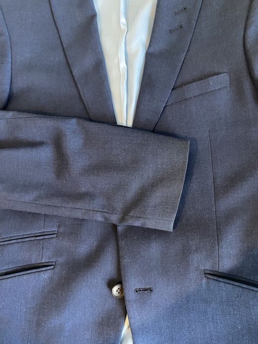 Casaco de Fato Azul Marinho