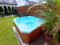 Jacuzzi wanna hydromasaż basen balia gorąca beczka transport GRATIS