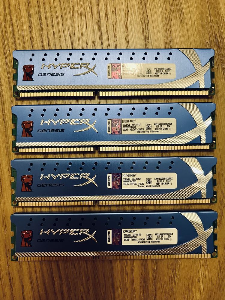 Kingston HyperX KHX1600C9D3K2/8GX 4x4GB DDR3 1600MHz