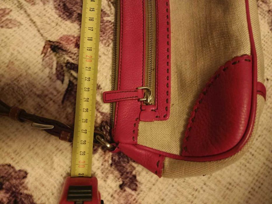 Жіноча шкіряна сумка PRADA Semitracolla Misto Lino + VI