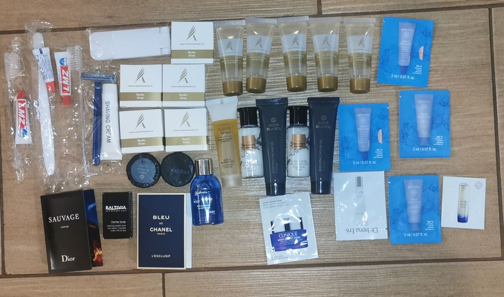 Kosmetyki hotelowe i SPA - mix.