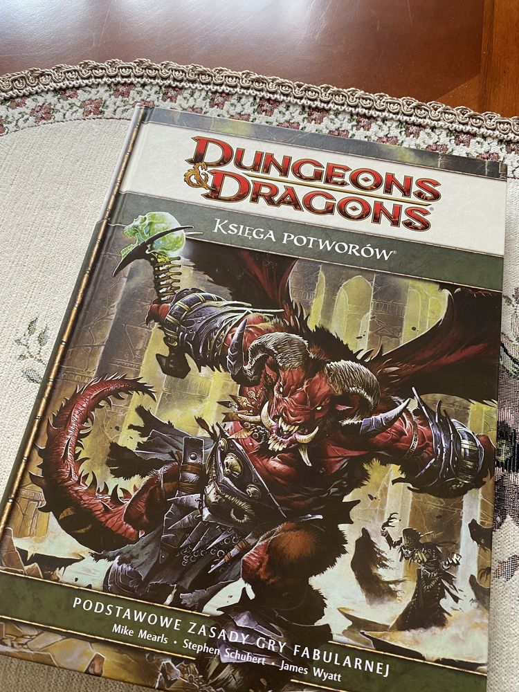 Księga Potworów Dungeons & Dragons D&D Podręcznik