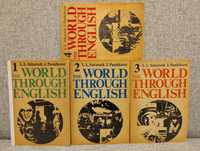 J. Angielski The World Through English tom 1-4 L. L. Szkutnik J. Pa