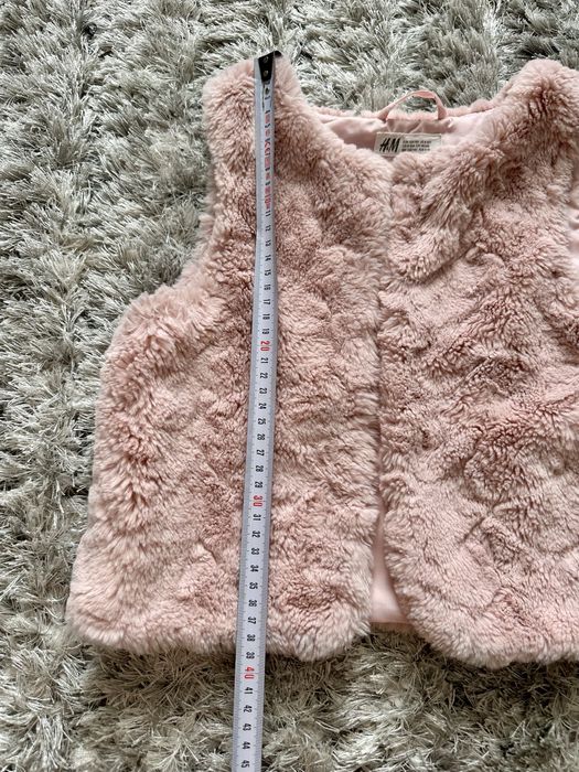 H&M futerko kamizelka ideał vest fur