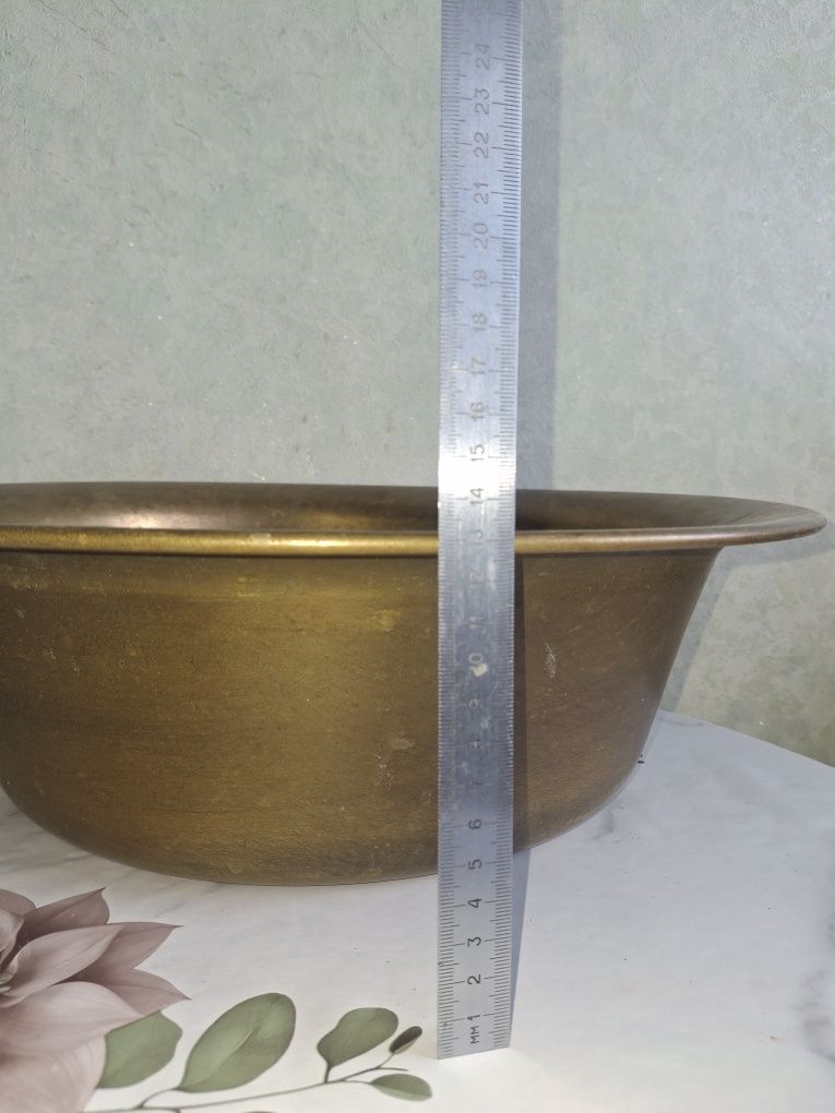 Миска латунна велика