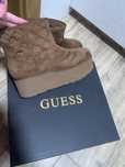 Botki sniegowce brazowe guess jilla 39