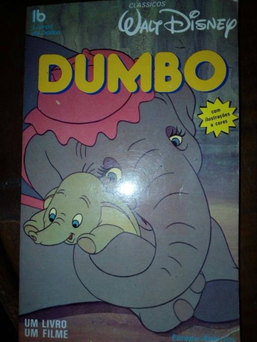 Livro Disney "Dumbo" , Europa- América nº13