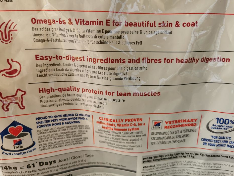 Ração para cão Hills Science Plan