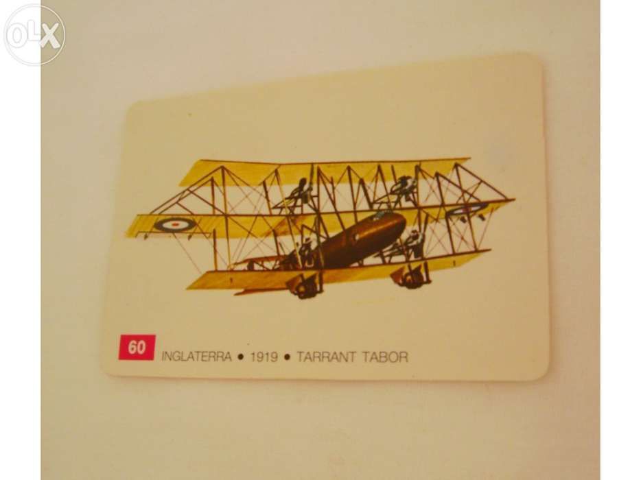 Calendário de Aviões - Tarrant Tabor - 1989