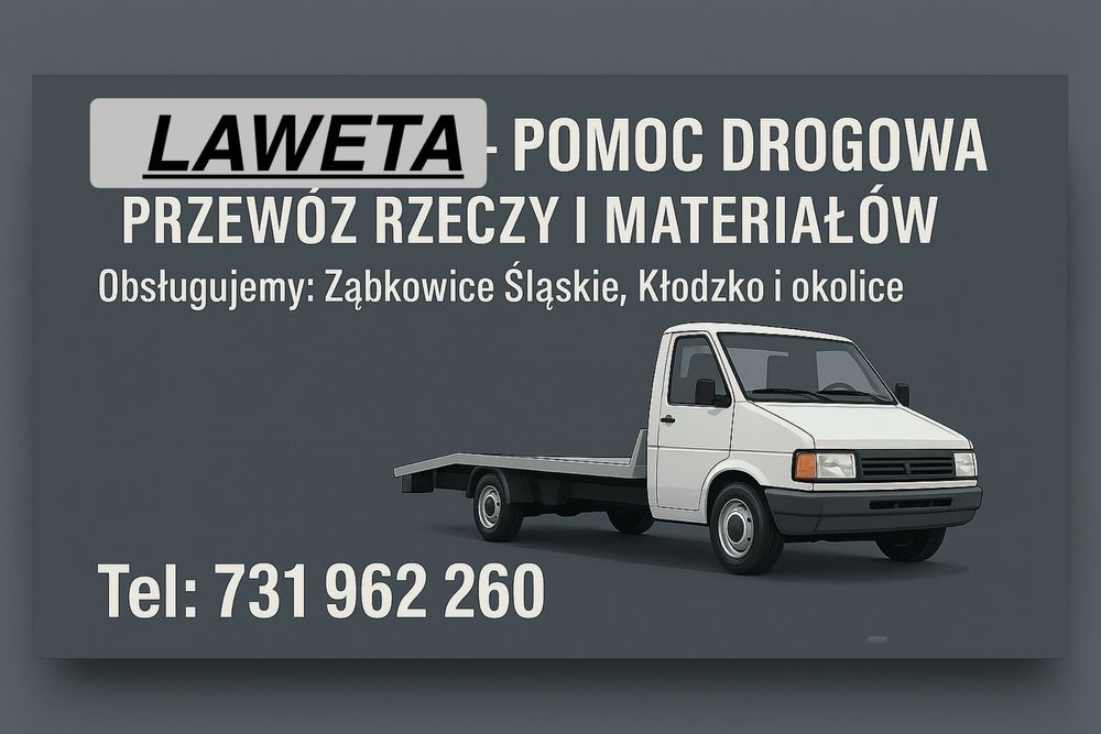 Transport autolaweta pomoc drogowa