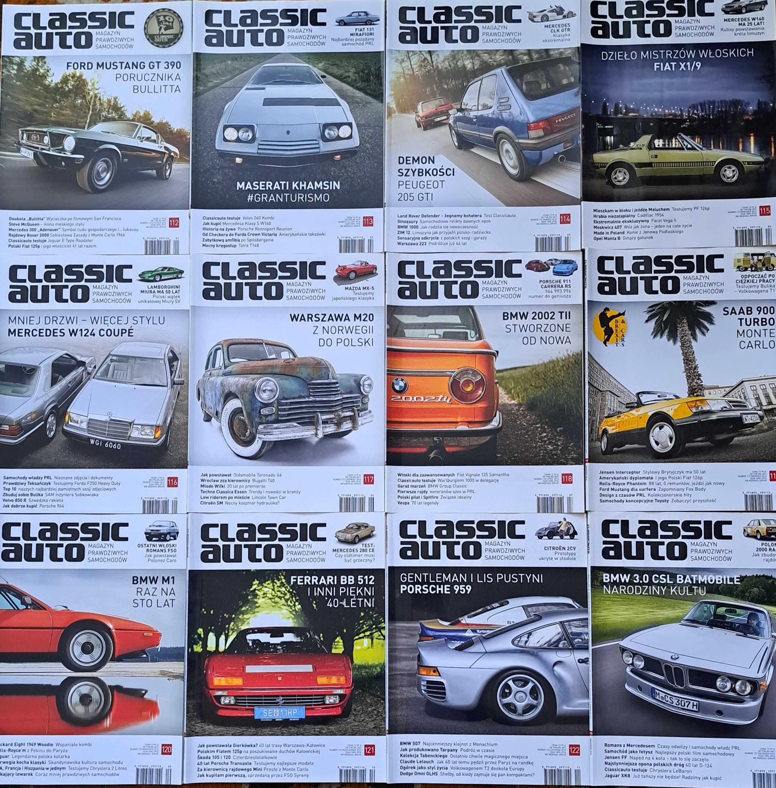 "Classic Auto" rocznik magazynu 2016