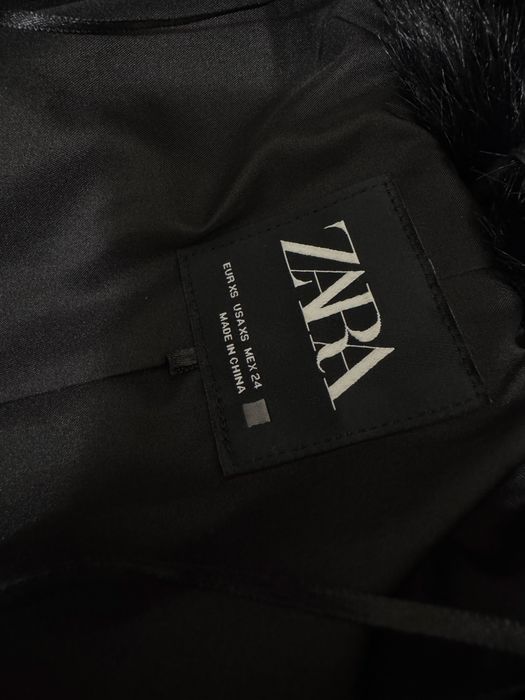 Полушубок zara xs