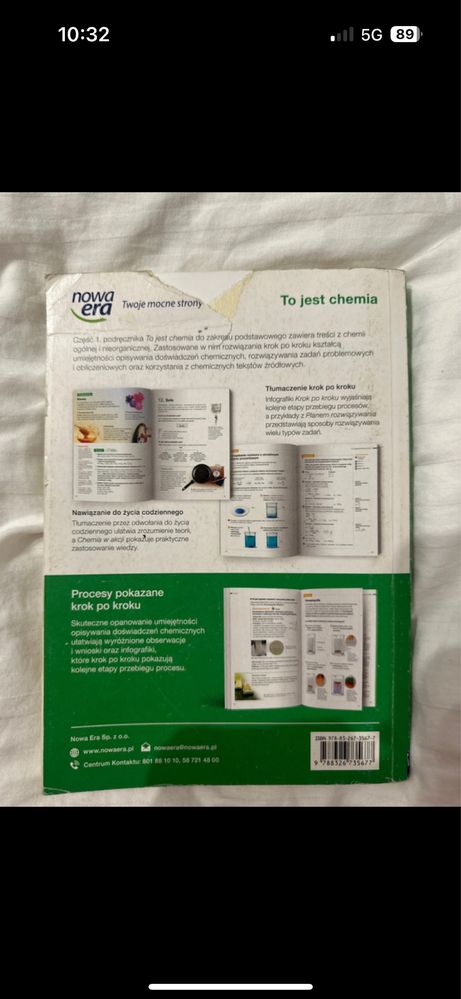 Podręcznik to jest chemia 1
