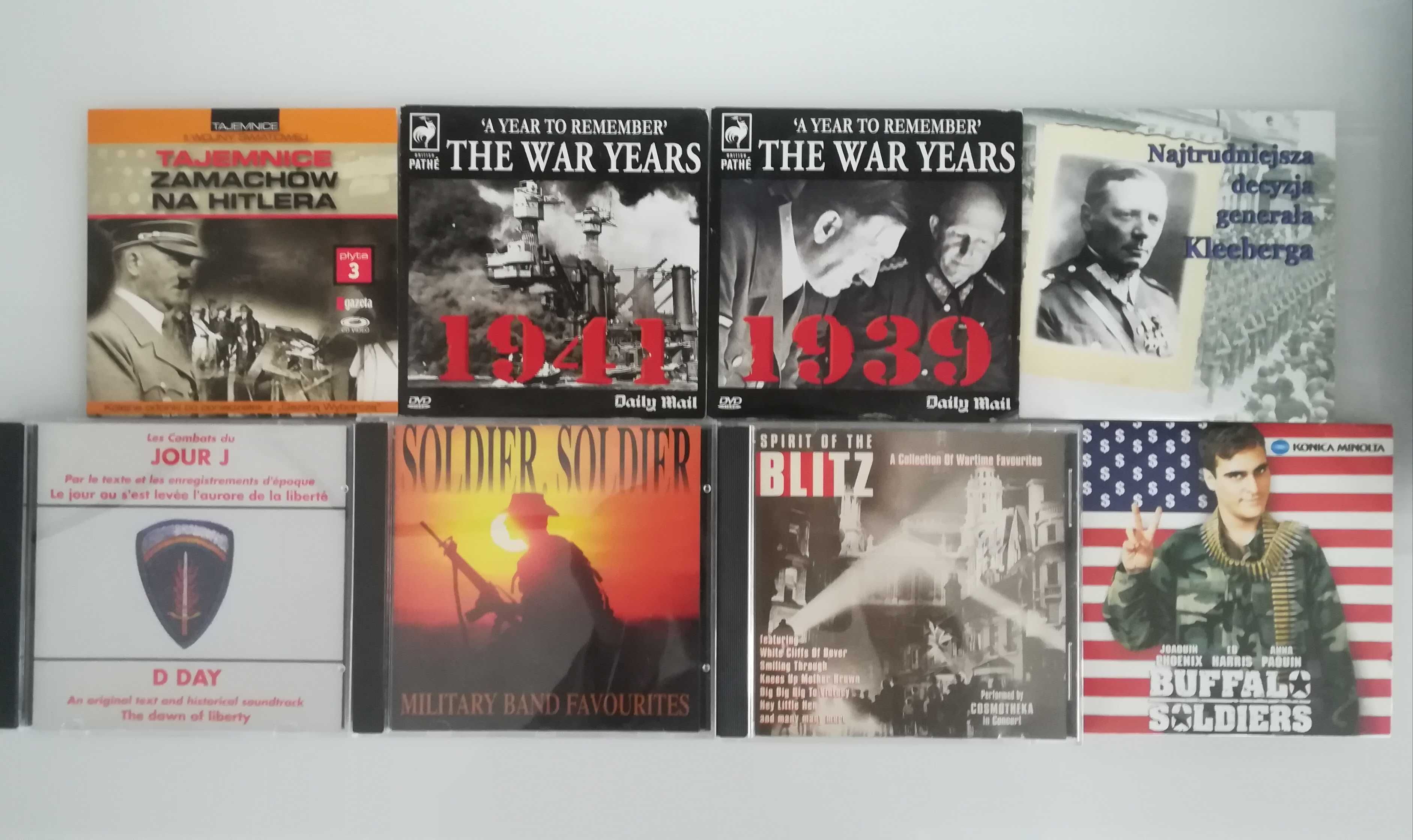 CD audio muzyka wojskowa i z czasów II wojny światowej D-Day