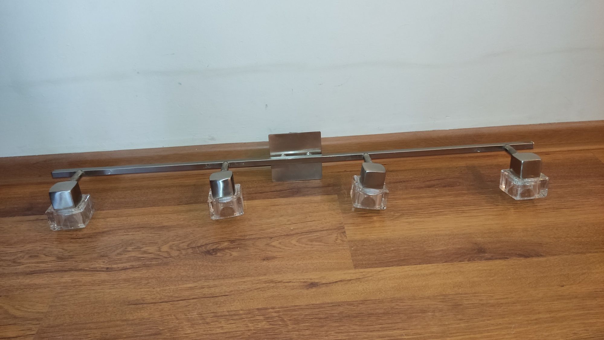 Lampa karnisz szkło kostka lodu