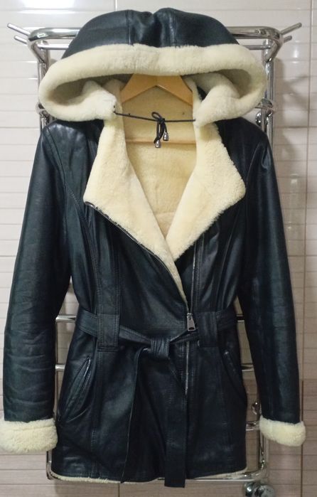 Шкіряна дублянка жіноча KAYA FUR LEATHER