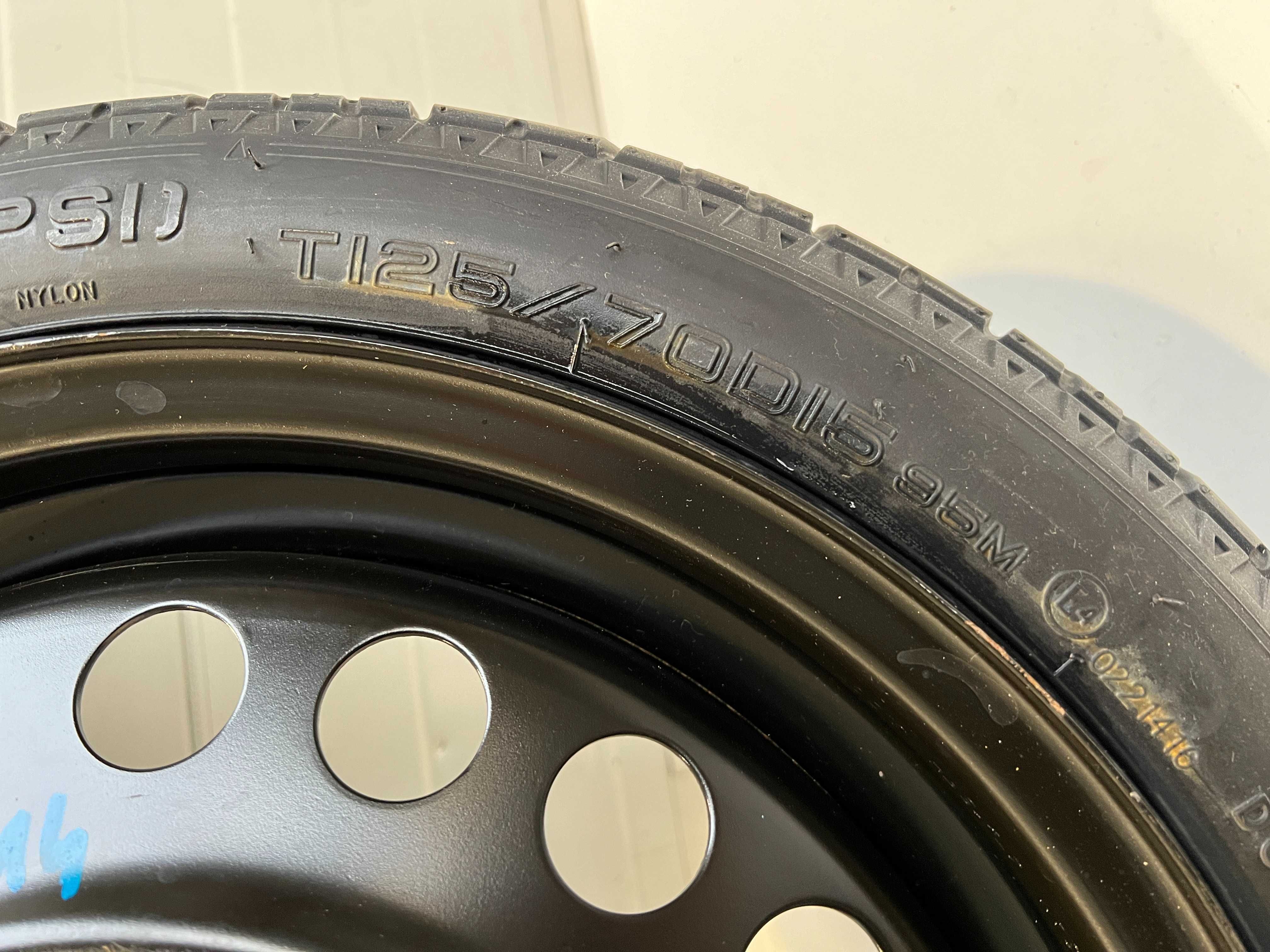 Koło zapasowe dojazdowe dojazdówka Nissan Micra K14 4J ET40 15" 4x100