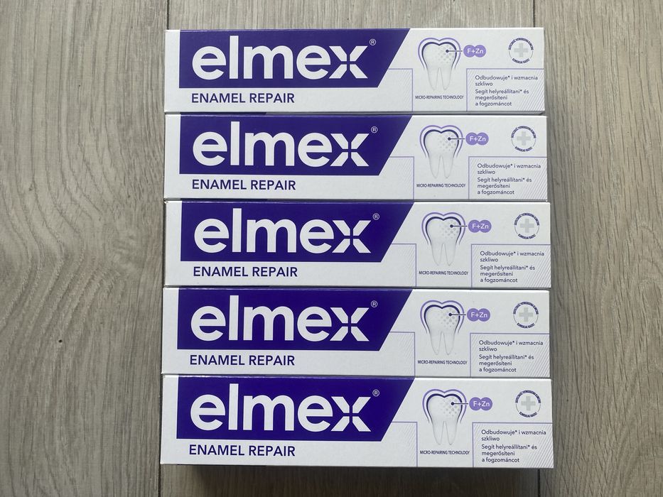 5x Pasta do zębów Elmex Enamel Repair  75ml Okazja
